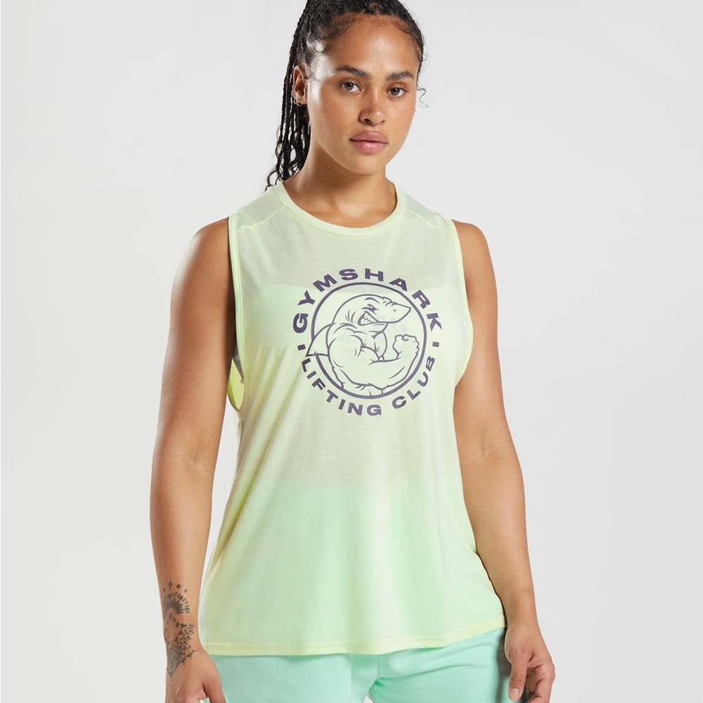 Gymshark Women's Cucumber Green Tank Top